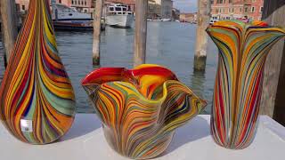 Missoni Vases Collection Original Murano Glass OMG see how we make them [upl. by Ime849]