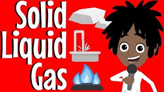 Solid Liquid and Gas  States of Matter Song  Science Song for Children  KS1 amp KS2 [upl. by Bahr]