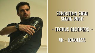 Sebastian Stan Scene Pack  TFATWS Full Bloopers Including Interview clips 4k logoless  Link [upl. by Ardath]