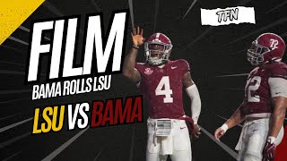 Alabamas Offense ROLLS LSU  Crimson Tide Offense Back to Being ELITE [upl. by Fesoy]