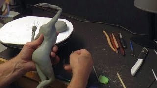 Sculpting a Female Figure 02 [upl. by Danell]