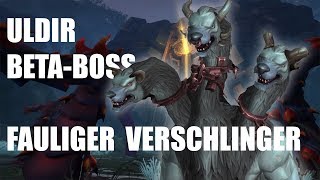 BetaBoss Fauliger Verschlinger  First Look  Taktik  Fähigkeiten  WoW  Battle for Azeroth Beta [upl. by Olfe]