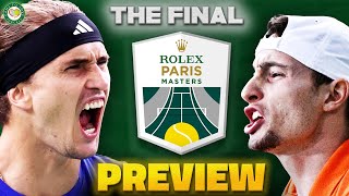 Zverev vs Humbert  Paris Masters 2024  Final Preview amp Prediction [upl. by Twitt708]