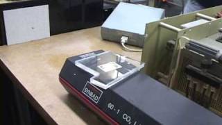 Synrad 601 CO2 Laser Test [upl. by Nagiem]