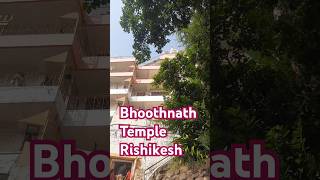 Bhootnath Temple lord shiva mandir on hill Rishikesh [upl. by Eenahpets]