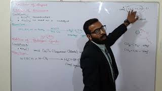 Reactions of alkynes  Addition of ammonia and Hydrogen cynide  ch8  12th class chemistry [upl. by Sone]