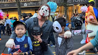 Halloween Parade Jackson Heights New York 2024… tibetanyoutuber [upl. by Dola438]