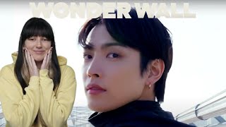 ATEEZ  Hongjoong Wonderwall Oasis Cover REACTION [upl. by Berri]