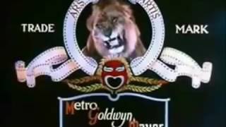 Metro Goldwyn Mayer Tanner the Lion Logo Reversed [upl. by Seldun]