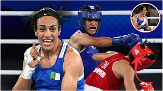 Olympics 2024 Imane Khelif Advances to Welterweight Gold Medal Match in Paris [upl. by Hairacaz]