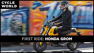 2022 Honda Grom  First Ride [upl. by Fairlie]