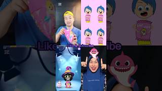 Snack Baby Shark 🦈 asmr mukbang makansesuaiemoji babyshark pinkfong meme viralvideo [upl. by Child]