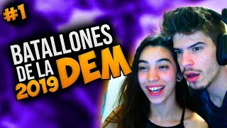 ¡BATALLONES de la DEM 2019 Parte 1🔥 Reacciones EN DIRECTO 🔥 [upl. by Dyrrej462]