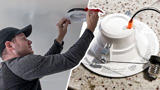 Replacing a Recessed LED Ceiling Light Is an Easy DIY Job [upl. by Benedikta468]