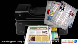 HP Officejet 7500A OJ Print Apps [upl. by Nuavahs]