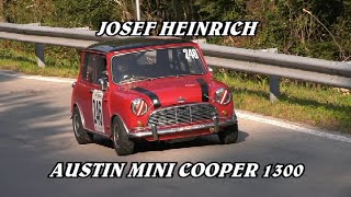 SALITA ALPE DEL NEVEGAL 2024  JOSEF HEINDRICH  AUSTIN MINI COOPER 1300  VIDEO BELLUNOVIDEO [upl. by Pam]