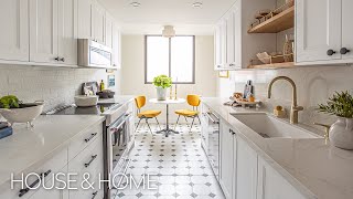 A Condo Kitchen Gets A Classic FrenchInspired Makeover [upl. by Angeline]