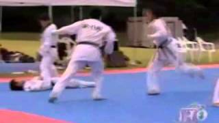 Crazy Taekwondo Takedown from Human Weapon [upl. by Frank]