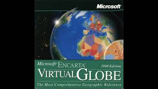 World Flight Music  Microsoft Encarta Virtual Globe 1998 Edition [upl. by Aihselat]