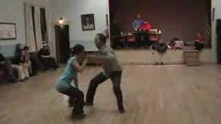 Kevin and Sarah  Freestyle Lindy Hop [upl. by Raseac]