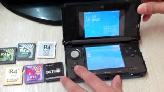 7 Flashcarts Tested on 3DS Ver 63012U [upl. by Soulier]