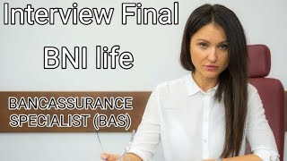 Tips Sukses Interview Final • BANCASSURANCE SPECIALIST BAS [upl. by Adniroc]