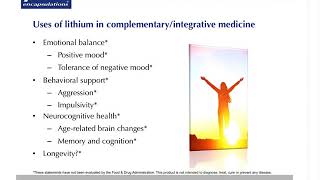 LowDose Lithium for Emotional Wellness and Neurocognitive Support [upl. by Annoerb715]