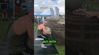 This Muscular Man Tries to Lift a 160 kg Ball ball muscular lift shorts trending viralshorts [upl. by An]