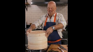 Andrew Zimmern Cooks Cooking with Bamboo Steamers [upl. by Ellis]