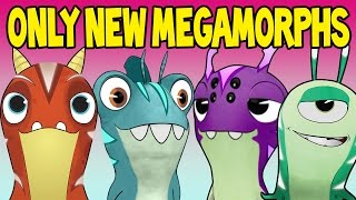 ALL NEW MEGAMORPHS  TORMATO THRESHER BOON DOC amp ARACHNET  Slugterra  Bajoterra Slug it Out [upl. by Ardeid44]