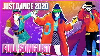 Just Dance 2020 Full Song List  Ubisoft US [upl. by Pampuch]