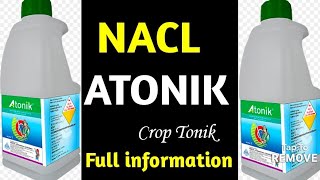 Atonik  NACL Industries  नागार्जुन क्रॉप टॉनिक अटोनिक  Sodium Para  Nitro phenolate 03 sl [upl. by Chrisse]