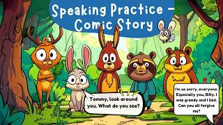 English Speaking and Listening Practice with a Story  Learn English Through Story [upl. by Teodoor]