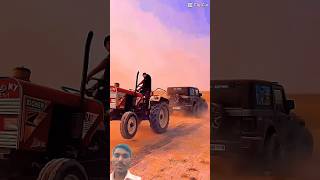 Eicher vs Nishu bhai ki thar farming automobile nishudeswalstunt [upl. by Kimura]