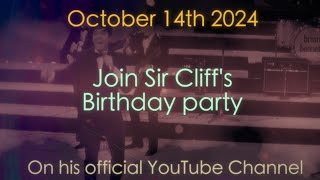 Celebrate with Cliff on the 14th Oct 2024 [upl. by Nehgem65]