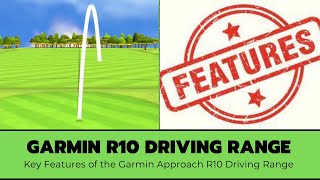 Garmin Approach R10 Driving Range  Features amp Walkthru [upl. by Nnaeirb]