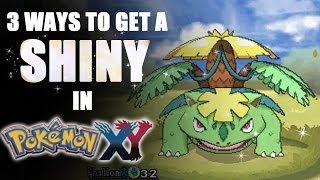 3 Ways to Get a Shiny Pokémon in X amp Y  Tamashii Hiroka [upl. by Erdnoed]