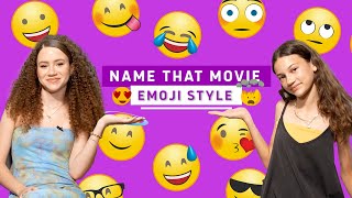 Name That Movie  Emoji Style with Chloe Coleman amp Special Guest  MyTime Movie Network [upl. by Castillo]