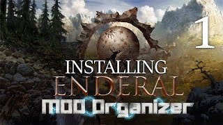 ENDERAL Skyrim Mod  Mod Organizer 1  SIMPLE Two Game Setup [upl. by Hailed941]