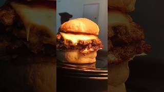 Most Juiciest Double Smashed beef Burger cheesy [upl. by Trager88]