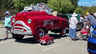 Car show benefits K9 officers in Waymart [upl. by Tessy]