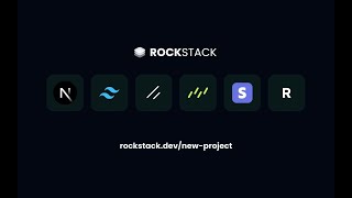 RockStack Quickstart Nextjs Drizzle Stripe Resend and shadcnui [upl. by Hazard]