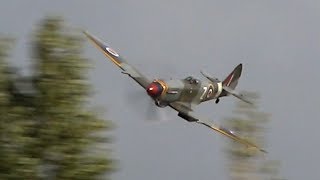 Supermarine Spitfire MkXVII  Low amp Loud [upl. by Ennairda]