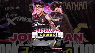 Jonathan Gaming New Car 🔥 Jonathan Gaming Lamborghini Celebration E280 shorts bgmi jonathangaming [upl. by Rutan]