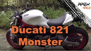 🏍️Ducati Monster 821  Review  Test  Fahrbericht  Probefahrt 🏍️ [upl. by Regina]