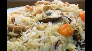 Hyderabadi Chicken Biryani in Malayalam  Chicken Biryani Restaurant Style  Spicy Hyderabadi [upl. by Streeto]