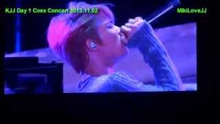 Fancam 20131102 KJJ in Seoul  Kiss B [upl. by Narhet]