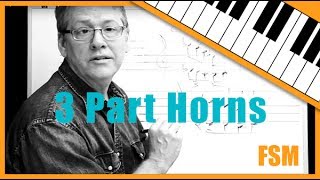 Three part writing for horns with Fred Stickley Session 4 [upl. by Maroney]