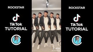 DABABY  ROCKSTAR  TIKTOK TUTORIAL [upl. by Anilrac342]