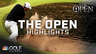 The Open Championship 2024 Highlights Round 2s top shots out of trouble  Golf Channel [upl. by Altis]